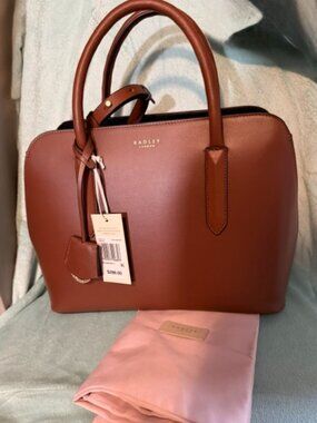 Dark Tan Radley London Handbag